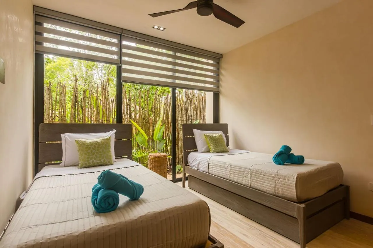 Beautiful Bungalos Luxury Apartment By Lockey In Gated Community At Aldea Zama Τουλούμ Μεξικό