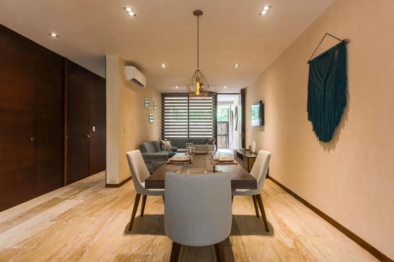 Beautiful Bungalos Luxury Apartment By Lockey In Gated Community At Aldea Zama Τουλούμ